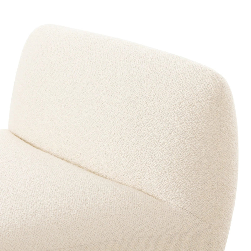Kyler Durham Cream Wool Blend Accent Chair | ready to ship!