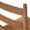 Ladder Textured Natural  Back Outdoor Dining Chair | ready to ship!