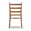 Ladder Textured Natural  Back Outdoor Dining Chair | ready to ship!