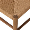 Ladder Textured Natural  Back Outdoor Dining Chair | ready to ship!
