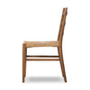 Ladder Textured Natural  Back Outdoor Dining Chair | ready to ship!