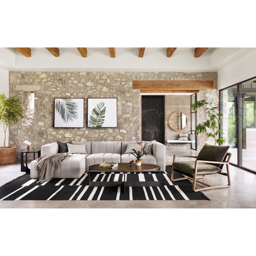 Langham Napa Sandstone Left Chaise | ready to ship!