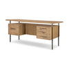 Lauren Natural Resawn Oak Desk | ready to ship!