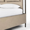 Leigh Palm Ecru Canopy Bed