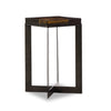 Lennie Amber Cast Glass Cast Glass End Table | ready to ship!