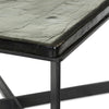 Lennie Clear Cast Glass Cast Glass Bunching Table | ready to ship!