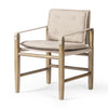 Lenz Alcala Taupe Dining Armchair | ready to ship!