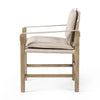 Lenz Alcala Taupe Dining Armchair | ready to ship!