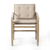 Lenz Alcala Taupe Dining Armchair | ready to ship!