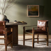 Lenz Sonoma Chestnut Dining Armchair | ready to ship!