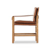 Lenz Sonoma Chestnut Dining Armchair | ready to ship!