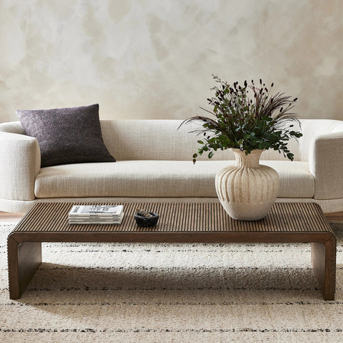 Leo Rustic Grey Coffee Table | shipping 6/19/2025