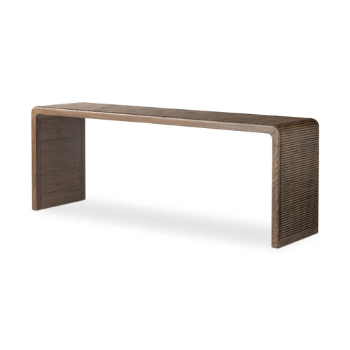 Leo Rustic Grey Console Table | shipping 6/23/2025