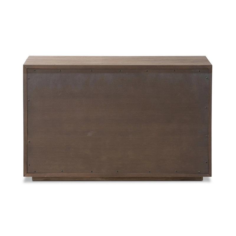 Leo Rustic Grey Nightstand | ready to ship!