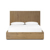 Leo Rustic Light Natural Oak Bed