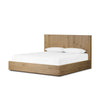 Leo Rustic Light Natural Oak Bed