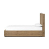 Leo Rustic Light Natural Oak Bed