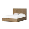 Leo Rustic Light Natural Oak Bed