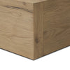 Leo Rustic Light Natural Oak Bed