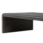 Leo Smoked Black Coffee Table | ready to ship!