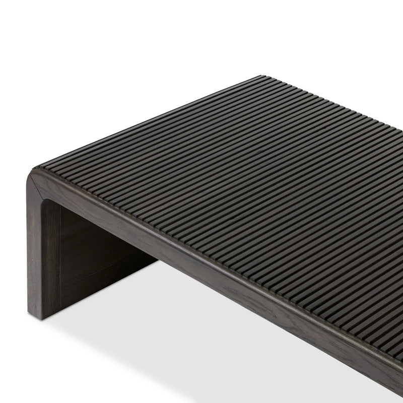 Leo Smoked Black Coffee Table | ready to ship!