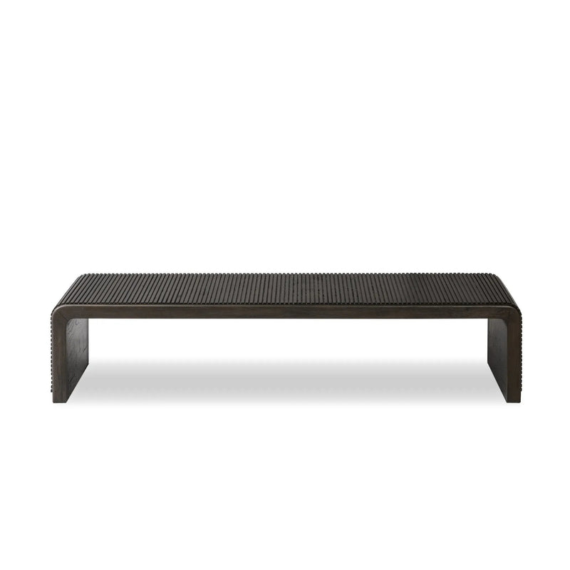 Leo Smoked Black Coffee Table | ready to ship!
