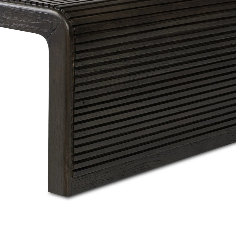 Leo Smoked Black Coffee Table | ready to ship!