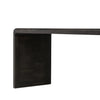 Leo Smoked Black Console Table | ready to ship!