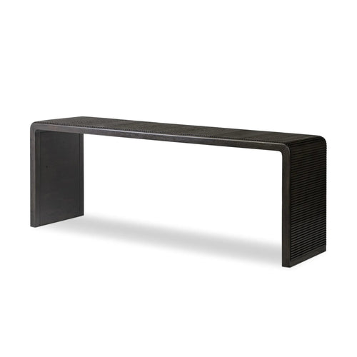 Leo Smoked Black Console Table | ready to ship!