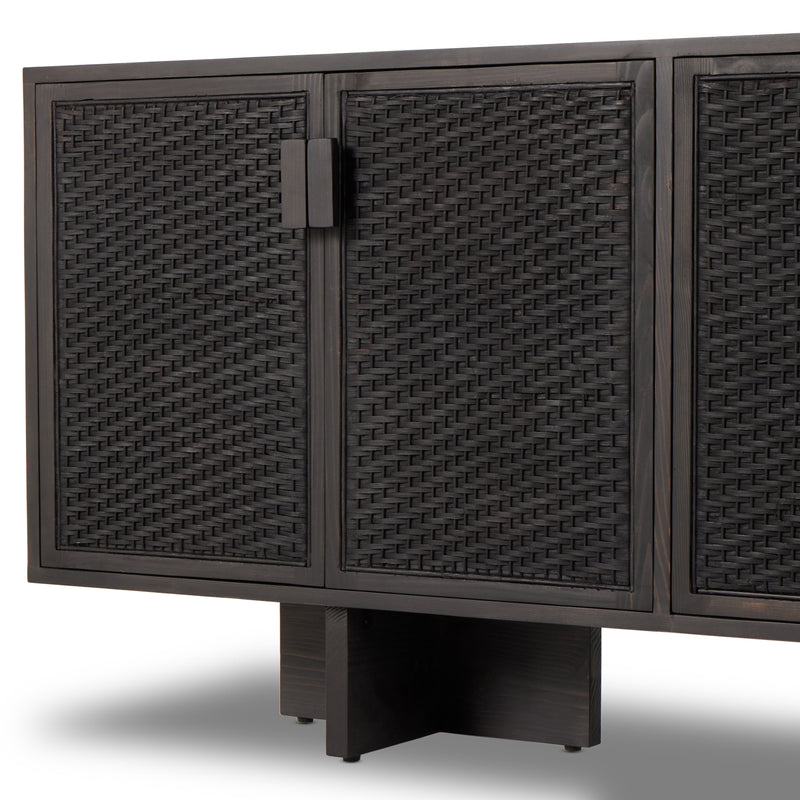 Levon Black Pine Sideboard | shipping 5/26/2025