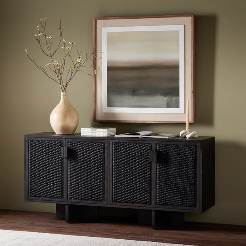 Levon Black Pine Sideboard | shipping 5/26/2025