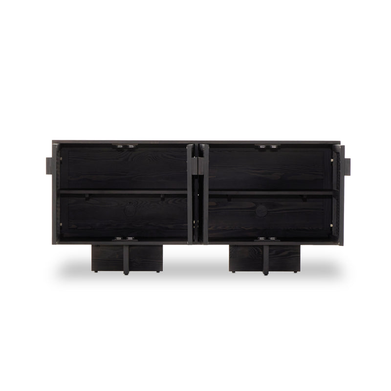 Levon Black Pine Sideboard | shipping 5/26/2025