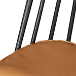 Lewis Black Counter Swivel Stool with Cushion | ready to ship!