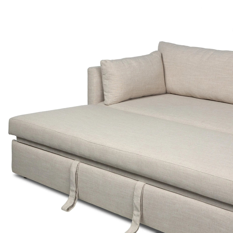 Lincoln Savoy Parchment Sleeper Sofa | shipping 7/20/2025