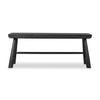 Lorik Worn Black Acacia Writing Desk | ready to ship!