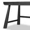 Lorik Worn Black Acacia Writing Desk | ready to ship!