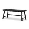 Lorik Worn Black Acacia Writing Desk | ready to ship!