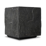 Lucius Smooth Black Concrete End Table | shipping 7/10/2025