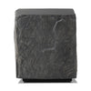 Lucius Smooth Black Concrete End Table | shipping 7/10/2025