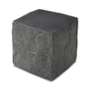 Lucius Smooth Black Concrete End Table | shipping 7/10/2025