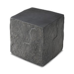 Lucius Smooth Black Concrete End Table | shipping 7/10/2025