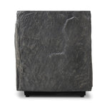 Lucius Smooth Black Concrete End Table | shipping 7/10/2025
