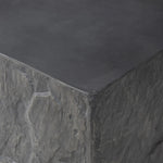 Lucius Smooth Black Concrete End Table | shipping 7/10/2025