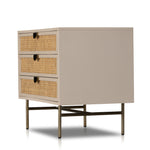 Luella Large Nightstand- Matte Alabaster | ready to ship!
