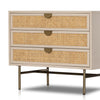 Luella Large Nightstand- Matte Alabaster | ready to ship!