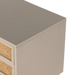 Luella Large Nightstand- Matte Alabaster | ready to ship!