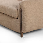 Lyla Sheepskin Camel Sofa | ready to ship!