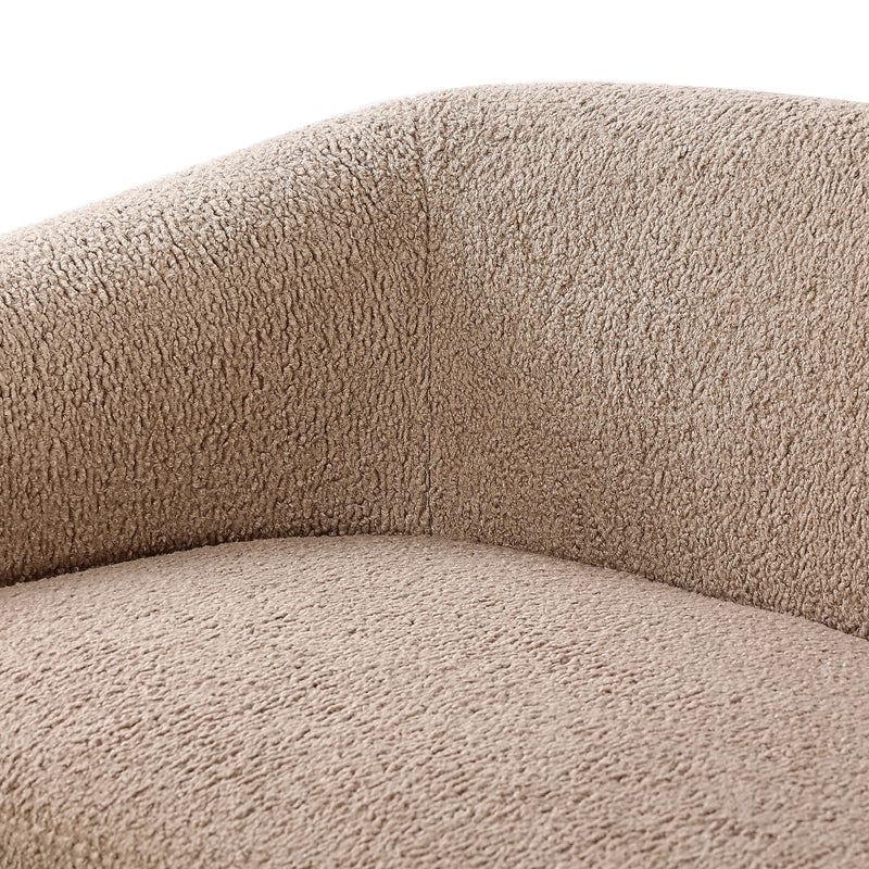 Lyla Sheepskin Camel Sofa | ready to ship!