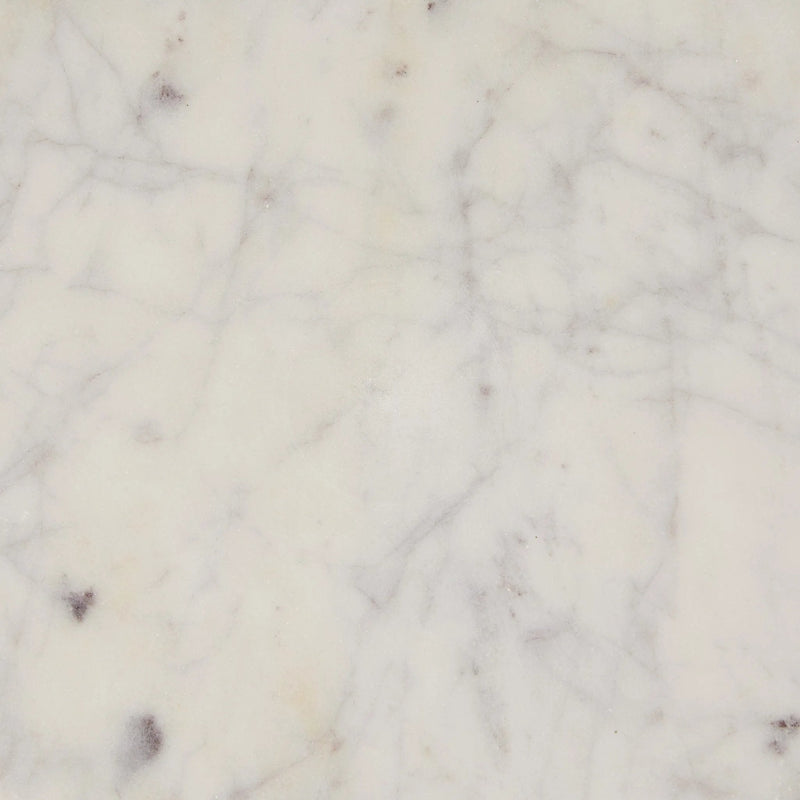 Mabel Veined White Marble Nesting End Table | shipping 01/10/2025