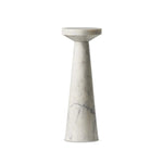 Mabel Veined White Marble Nesting End Table | shipping 01/10/2025